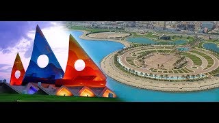 Dammam Cornish by drone eye Part 2  Saudi Arabia  2018  HD [upl. by Lenahtan]