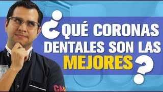 🤔 ¿QUÉ CORONAS DENTALES SON LAS MEJORES Corona Dental de Porcelana Corona de Zirconio o de Metal [upl. by Kenlee]