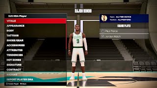 Rajon Rondo Face Creation 2K24 [upl. by Cyrill730]