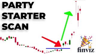 HOW TO FIND STOCKS BEFORE THE quotPARTY STARTSquot USING FINVIZ  Party Starter Scan [upl. by Madelle]