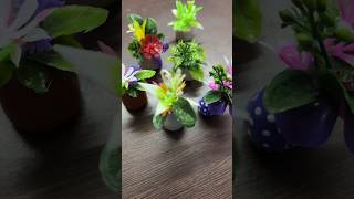 Miniature flower vase ideas🏺ararcraft viral shorts youtubeshorts [upl. by Gregson276]