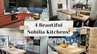 Explore 4 Stunning Nobilia Kitchens [upl. by Ydisahc]