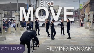 ECLIPSE FANCAM X1 SIXC  ‘Move 움직여’ Dance Cover Filming Fancam [upl. by Magill961]