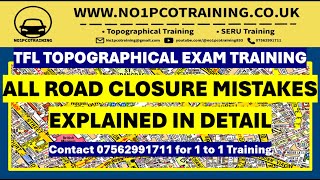 ALL ROAD CLOSURE MISTAKES  MUST WATCH  TFL TOPOGRAPHICAL [upl. by Lynnette]