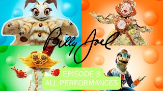 Season 11  Episode 3 Performances Billy Joel  THE MASKED SINGER US [upl. by Antonetta]