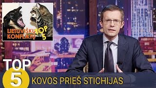 TOP 5 Lietuvos žmonių kovos prieš stichijas  Laikykitės Ten su Andriumi Tapinu [upl. by Wells]