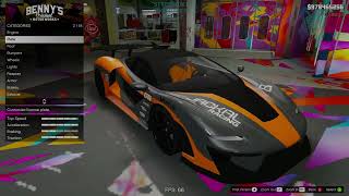 GTA V Customization Offline Progen Emerus Jackal Racing [upl. by Nel]