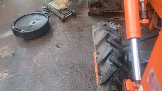 Kubota L2550 front axle fixed and back to life Again [upl. by Lyrem]