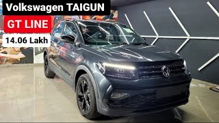 Volkswagen Taigun Sport Gt Line 10 MT  Taigun gt line 2024  Walkaround Review [upl. by Othella]