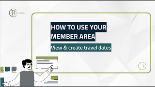 How To View amp Add Travel Dates In The Travel Calendar  Member Area [upl. by Khudari879]