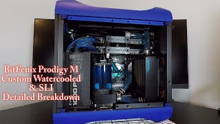 BitFenix Prodigy M Watercooled SLI Detailed Build Breakdown [upl. by Dowd]