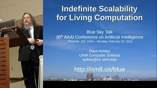 AAAI Talk Indefinite Scalability for Living Computation [upl. by Tracey]