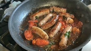 Drunken Sausage My Nonna Rosa Recipe [upl. by Ummersen]