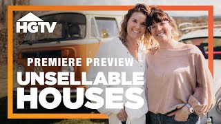 First Look at Season 5  Unsellable Houses  HGTV [upl. by Aihsenyt]