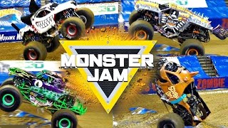 MONSTER JAM TRUCKS  Show MAY 2017 [upl. by Lesirg757]