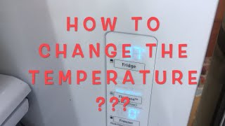 Samsung Fridge How to Change the Temperature [upl. by Goldenberg425]