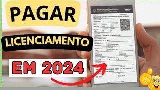 COMO GERAR O BOLETO DE LICENCIAMENTO DO SEU VEÍCULO EM 2024 [upl. by Edac]