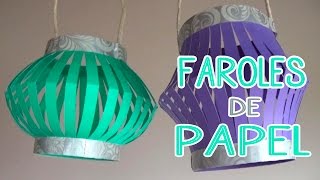 Farolitos de papel para decorar  Candy Bu [upl. by Niraa]