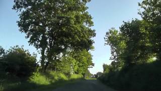 Driving On The D69 From 22390 Bourbriac To 22390 SaintHouarneau Brittany France 1st June 2012 [upl. by Seale]