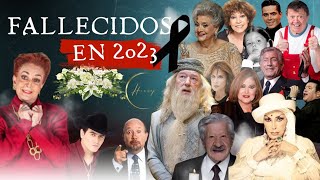 Famosos fallecidos en 2023 [upl. by Aan]